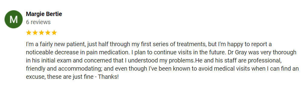 Chiropractic Hickory NC Margie Testimonial