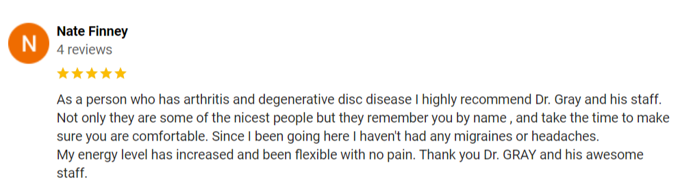 Chiropractic Hickory NC Nate Testimonial