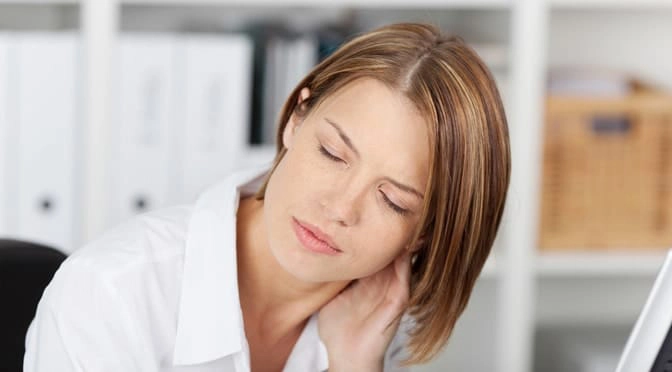 Chiropractic Hickory NC Woman With Neck Pain